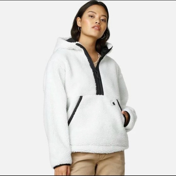 Carhartt Jackets & Coats New Carhartt Wip White Loon Liner Hoodie